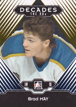 2013 ITG Decades 1990s Gold #36 Brad May