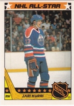 1987 Topps Sticker Inserts #4 Jari Kurri