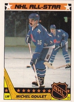 1987 Topps Sticker Inserts #6 Michel Goulet