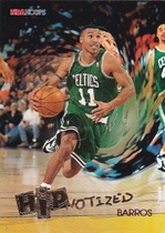 1996 NBA Hoops HIPnotized #H2 Dana Barros