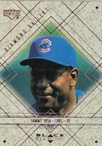 2000 Upper Deck Black Diamond Gallery #G5 Sammy Sosa