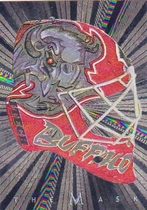 2001 BAP Between the Pipes Masks Silver #11 Martin Biron