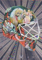 2001 BAP Between the Pipes Masks Silver #12 Roman Turek