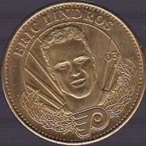1996 Pinnacle Mint Coins Brass #3 Eric Lindros
