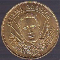 1996 Pinnacle Mint Coins Brass #15 Jeremy Roenick