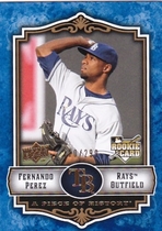 2009 Upper Deck A Piece of History Blue #143 Fernando Perez