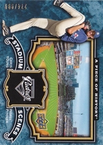 2009 Upper Deck A Piece of History Stadium Scenes #SS-CY Chris Young