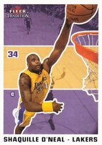 2003 Fleer Tradition #167 Shaquille O'Neal