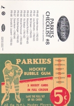 1993 Parkhurst Reprints #8 Parkies Checklist