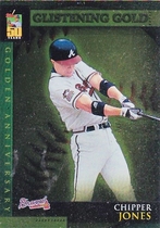 2001 Topps Golden Anniversary #GA27 Chipper Jones