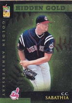 2001 Topps Golden Anniversary #GA37 C.C. Sabathia