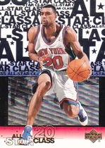 2000 Upper Deck All Star Class #AS4 Allan Houston