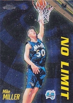 2000 Topps Chrome No Limit #NL16 Mike Miller