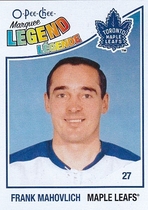 2010 Upper Deck O-Pee-Chee OPC #574 Frank Mahovlich