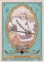 2009 Upper Deck Champ's Green #71 Brian Leetch