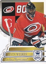 2003 Pacific Crown Royale Blue #18 Kevin Weekes