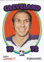 2009 ITG 1972 The Year In Hockey Blank Backs #115 Gary Jarrett