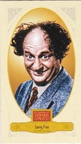 2012 Panini Golden Age Mini Broadleaf Brown Ink #55 Larry Fine