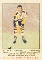 2002 Parkhurst Reprints #154 Ed Sandford