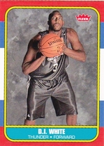2008 Fleer 1986-87 Rookies #86R187 D.J. White