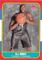 2008 Fleer 1986-87 Rookies #86R-187 D.J. White