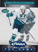 1994 Parkhurst You Crash the Game Blue #1 Stephan Lebeau