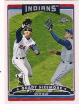 2006 Topps Chrome Refractors #166 Grady Sizemore