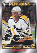 1993 Team Issue Penguins Foodland #3 Ulf Samuelsson