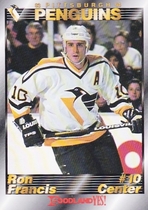 1993 Team Issue Penguins Foodland #14 Ron Francis