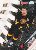 1996 Leaf Leather & Laces #12 Trevor Linden