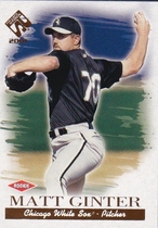 2001 Pacific Private Stock #133 Matt Ginter