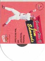 2001 Ultra Greatest Hits #10GH Jim Edmonds