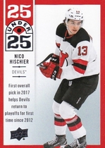 2018 Upper Deck 25 Under 25 #U25-11 Nico Hischier