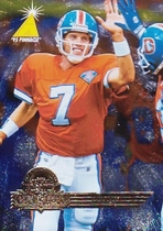 1996 Pinnacle Super Bowl Card Show #5 John Elway