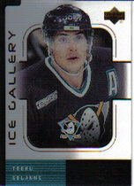 2000 Upper Deck Ice Gallery #IG1 Teemu Selanne