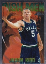 1996 Topps Chrome Season Best's #12 Jason Kidd