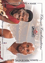 2001 Fleer Platinum Classic Combinations #15CC Ewing|Mourning