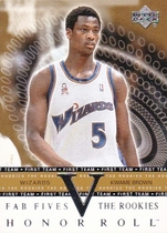 2001 Upper Deck Honor Roll Fab Five Rookies #5 Kwame Brown
