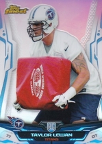 2014 Finest Refractor #106 Taylor Lewan