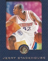 1995 SkyBox E-XL Blue Border #62 Jerry Stackhouse