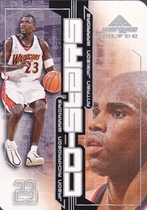 2001 Fleer Marquee Co-Stars #9CS Antawn Jamison|Jason Richardson