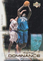 2000 Upper Deck Total Dominance #TD3 Kevin Garnett