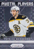 2013 Panini Prizm Pivotal Players #PP2 Patrice Bergeron