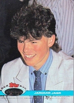 1991 Stadium Club Base Set #343 Jaromir Jagr