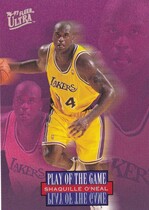 1996 Ultra Base Set #296 Shaquille O'Neal