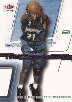 2002 Fleer Genuine Names of the Game #NG11 Kevin Garnett