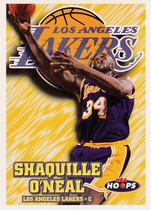 1997 NBA Hoops Hoops #81 Shaquille O'Neal