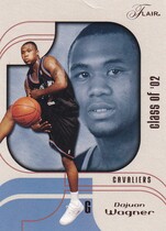 2002 Flair Base Set #95 Dajuan Wagner