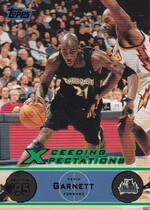 2001 Topps Xpectations #100 Kevin Garnett