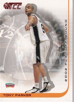 2001 Topps TCC Red #123 Tony Parker